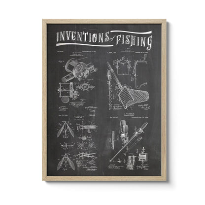 Affiche Inventions Pêche