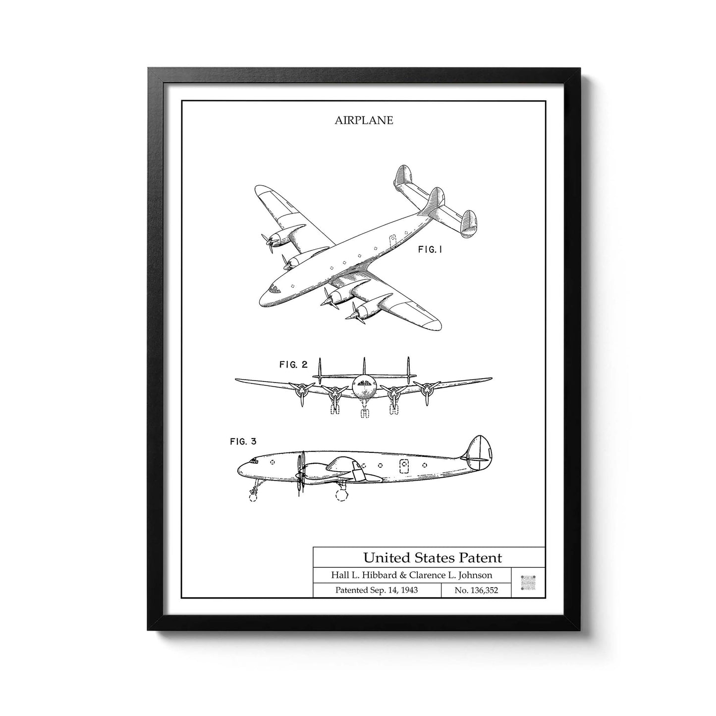 Affiche brevet Bombardier