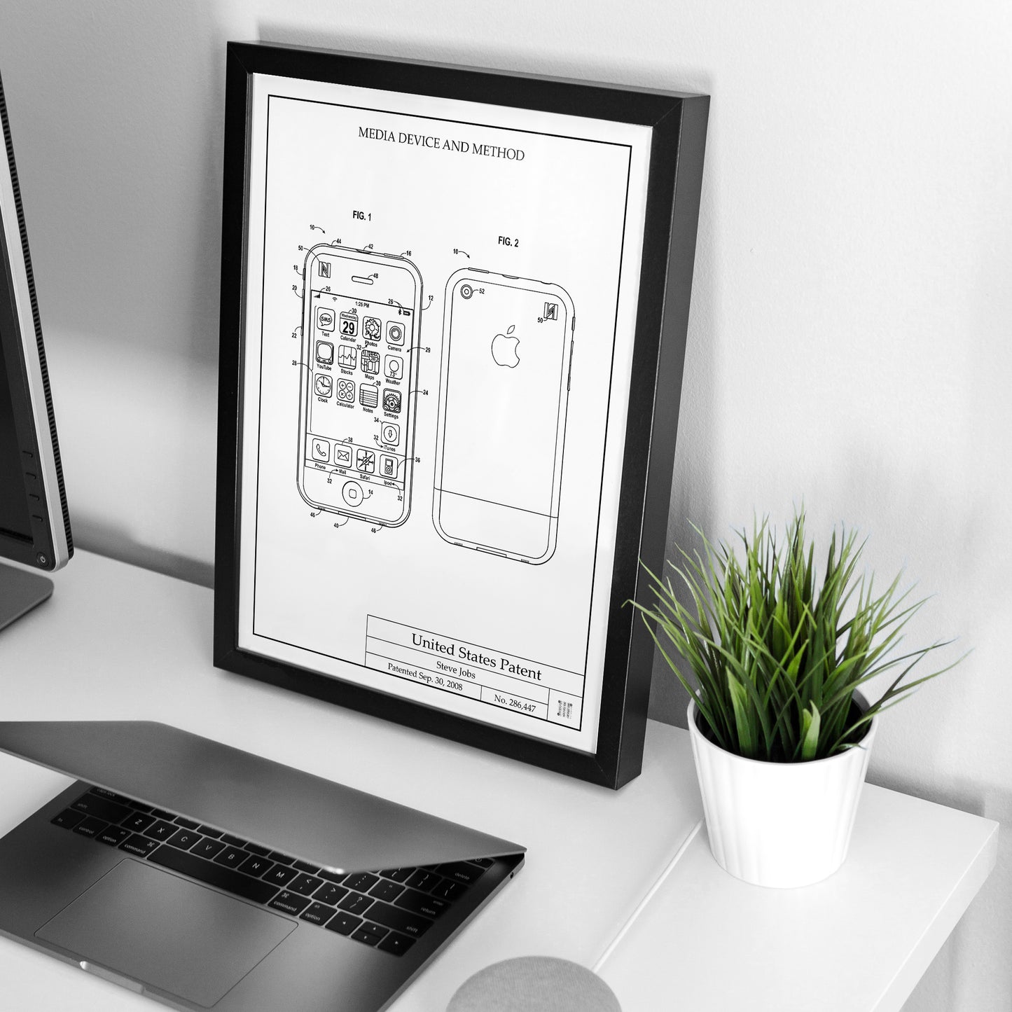Affiche brevet Iphone