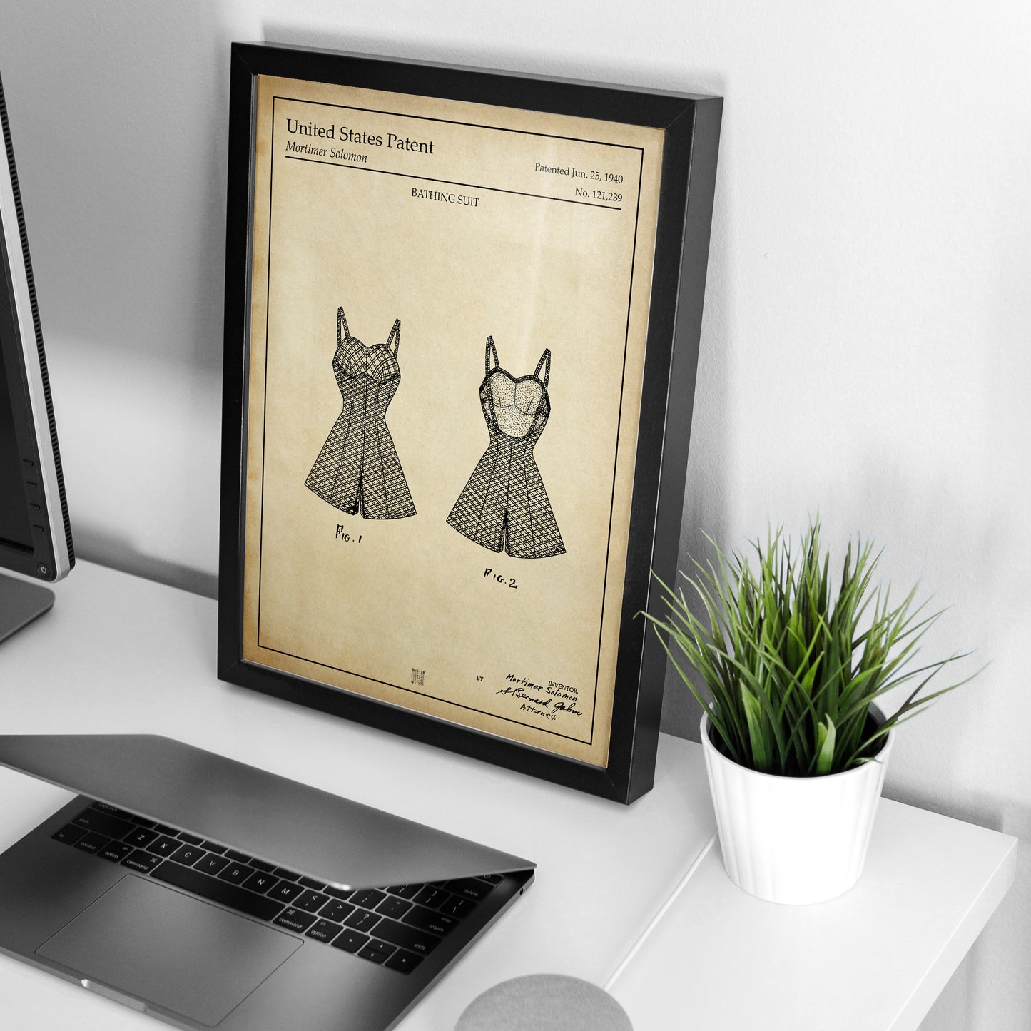 Affiche brevet Maillot de Bain