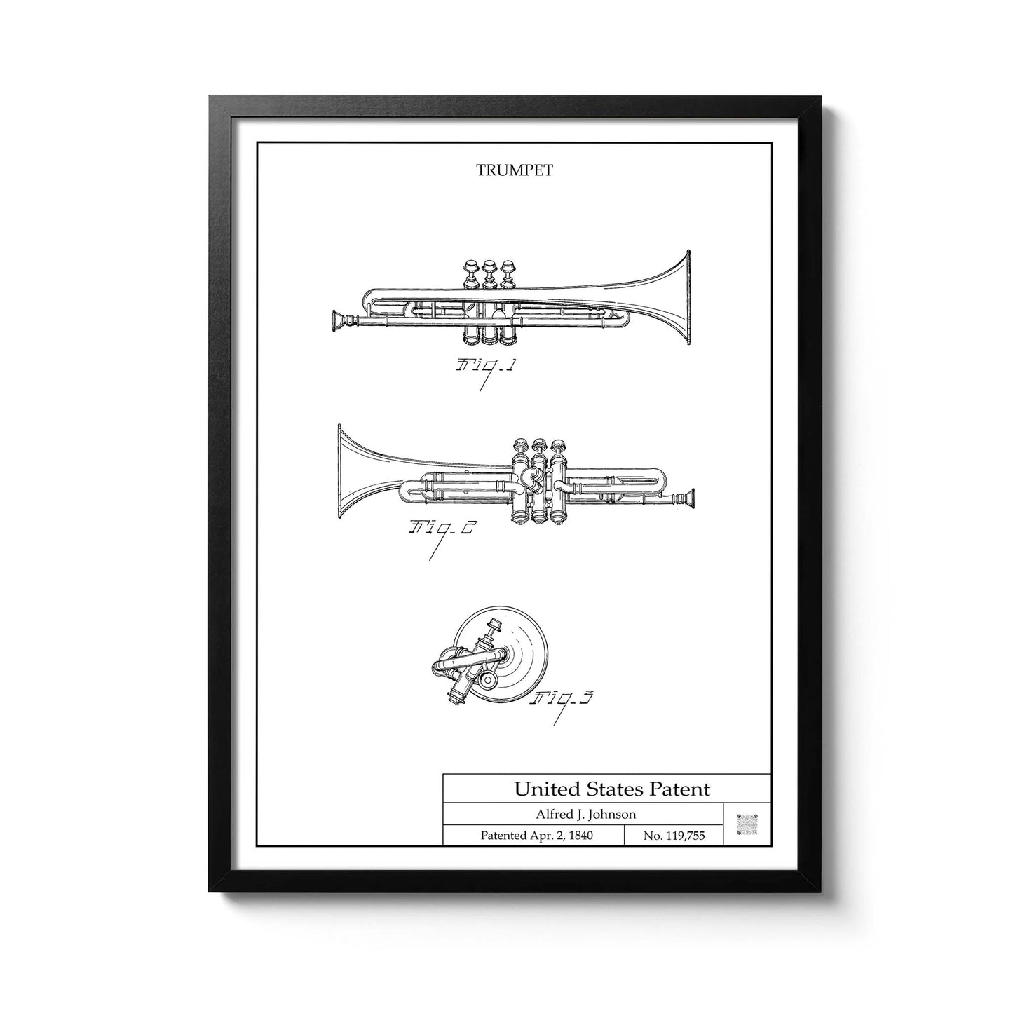 Affiche brevet Trompette