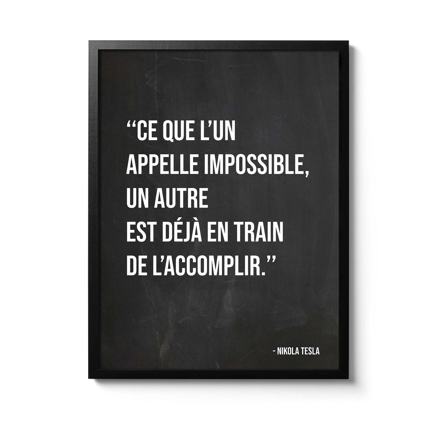 Affiche Nikola Tesla