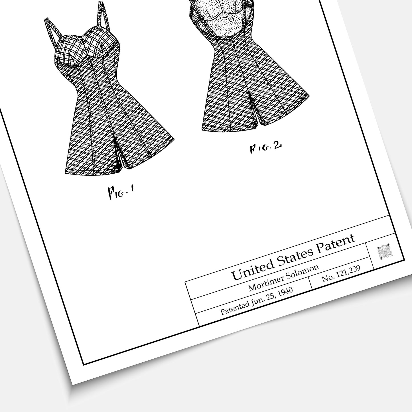 Affiche brevet Maillot de Bain