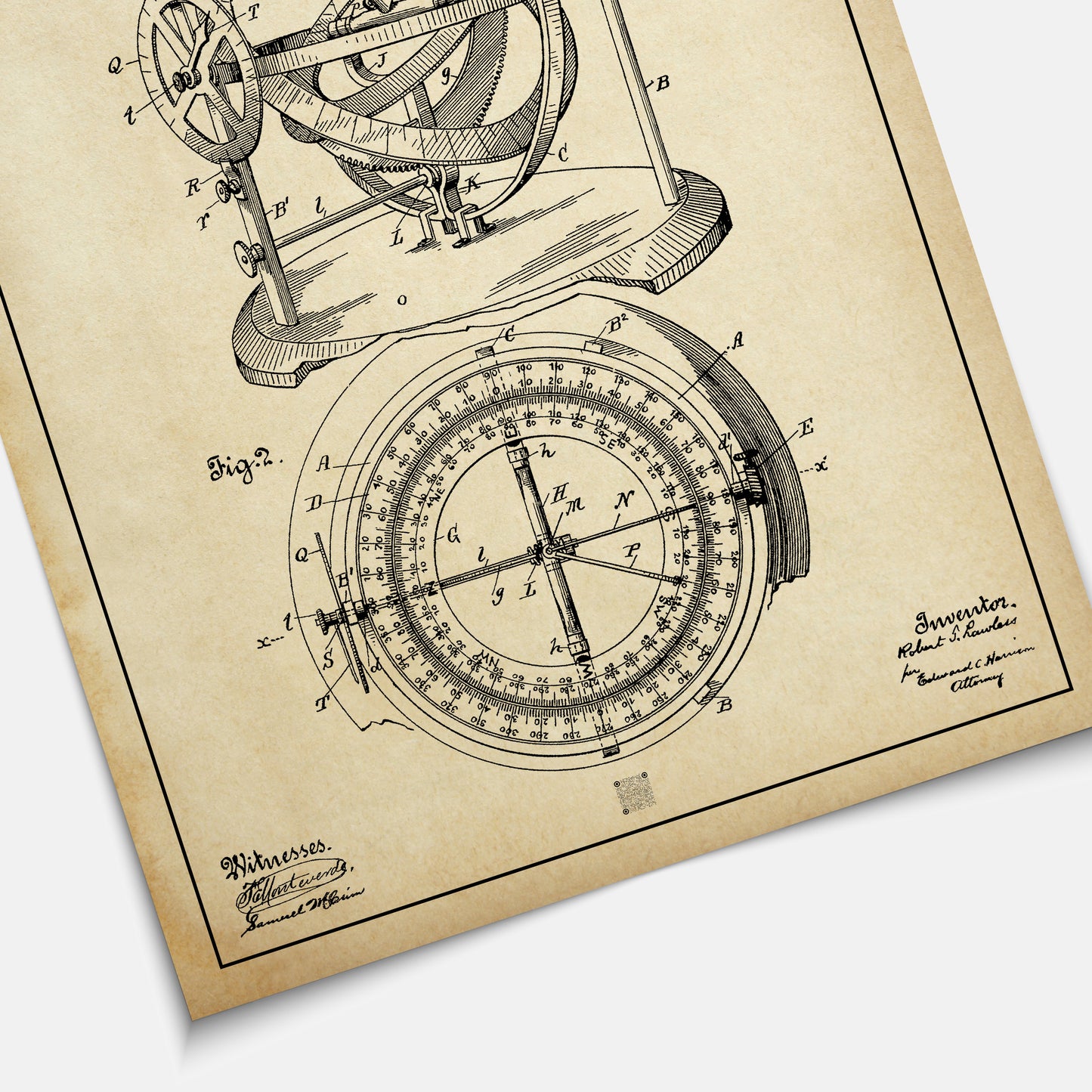Affiche brevet Compas Stellaire