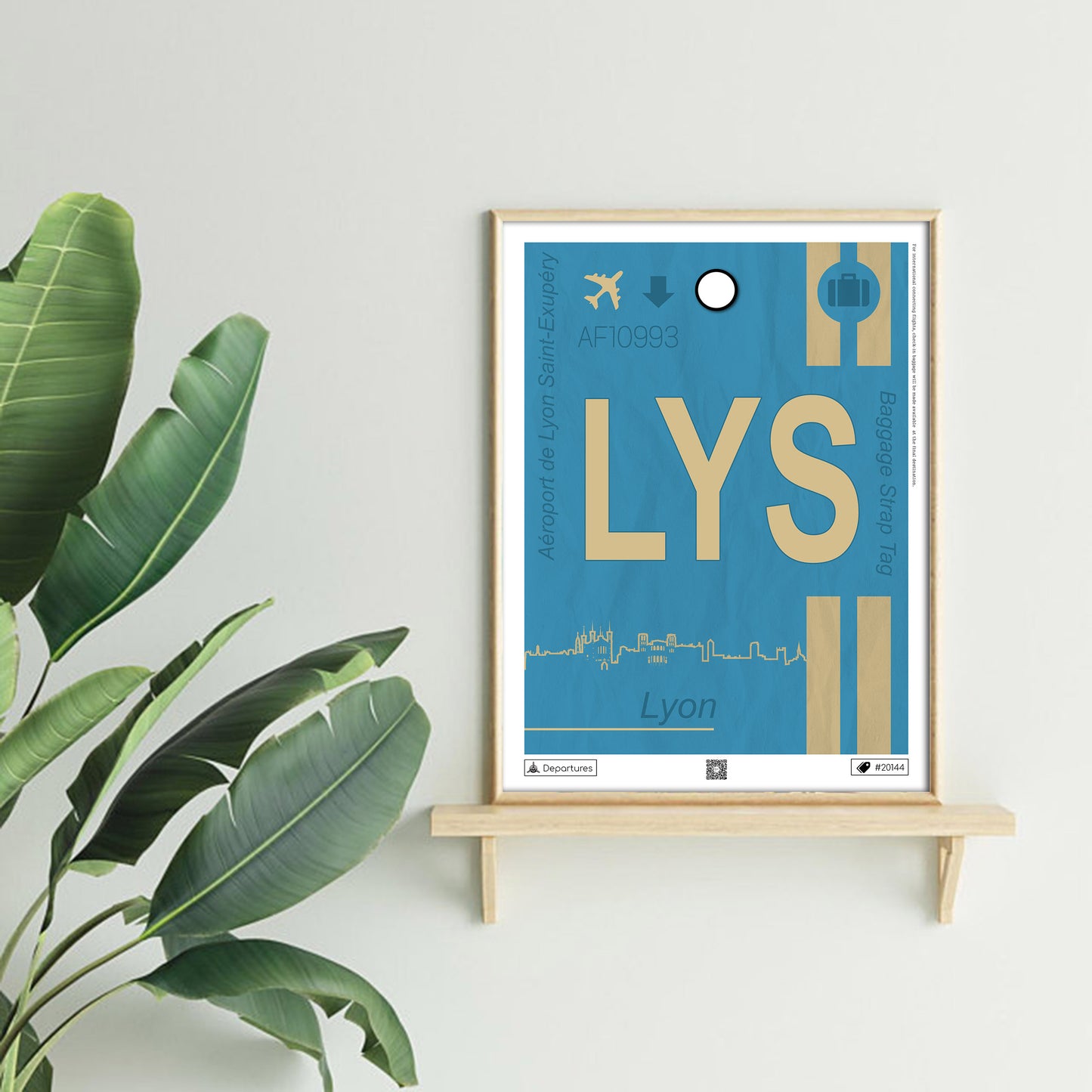 Affiche deco Lyon