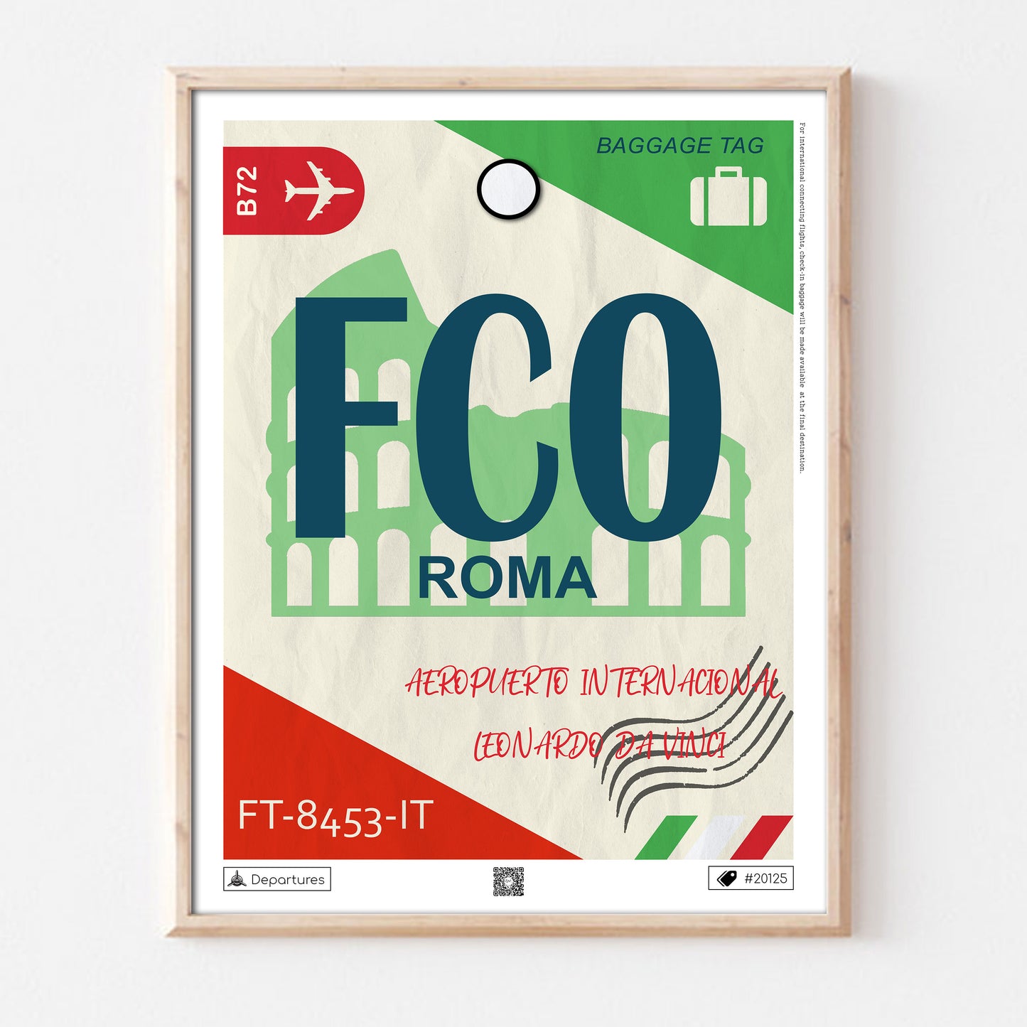 Poster ville Rome