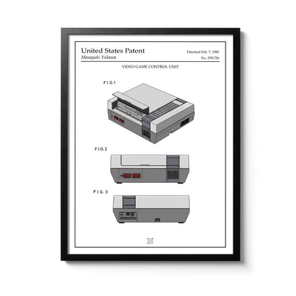 Affiche brevet Nintendo