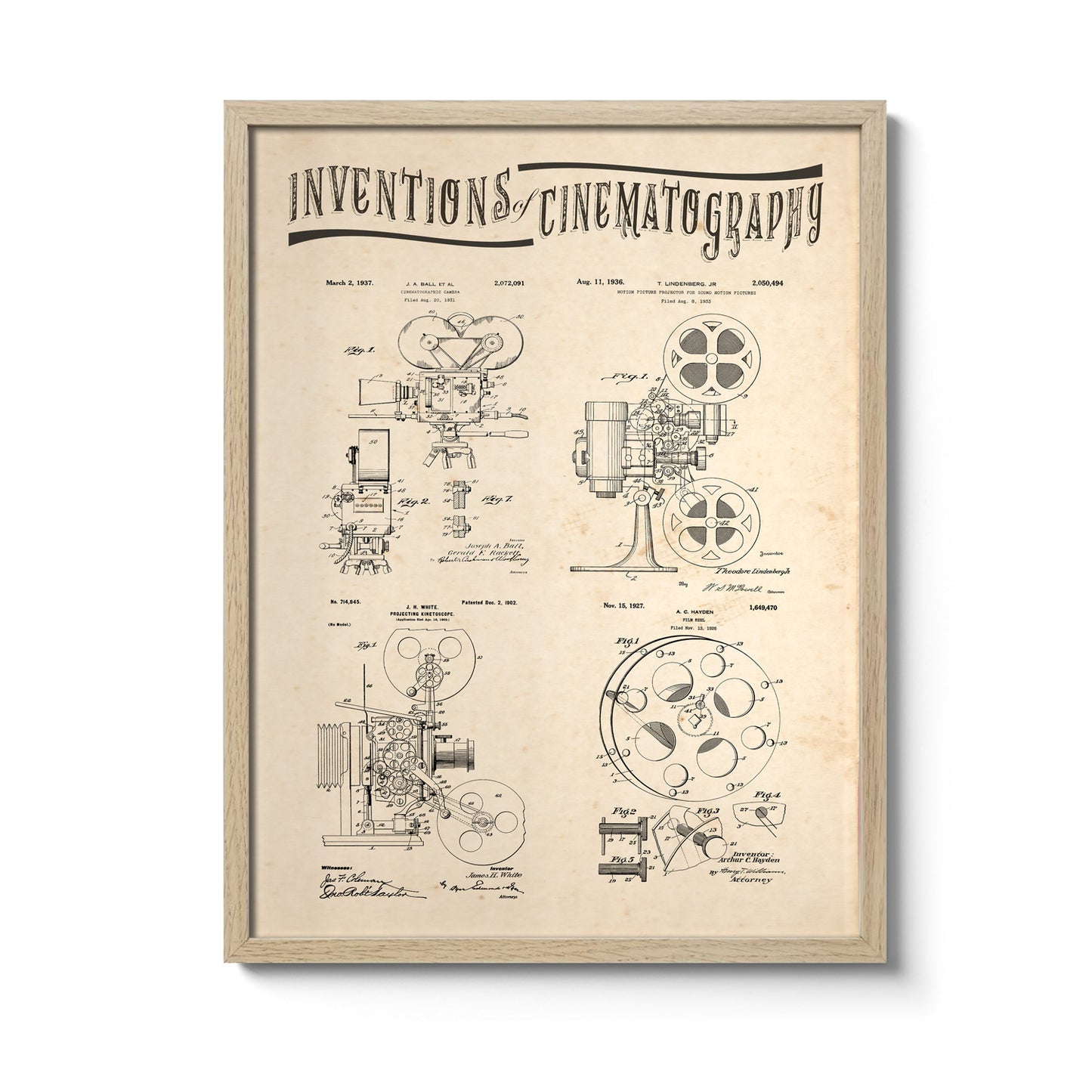 Affiche Inventions Cinéma