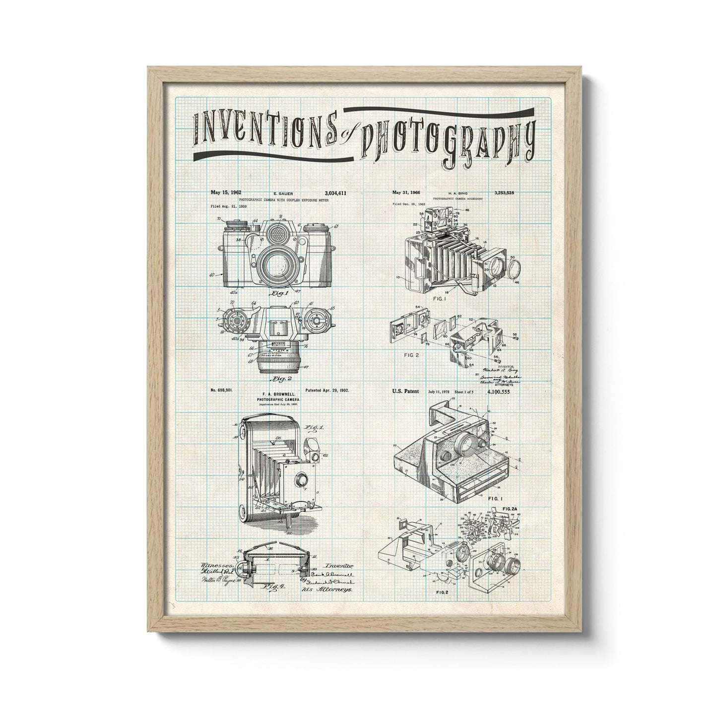 Affiche Inventions Photographie