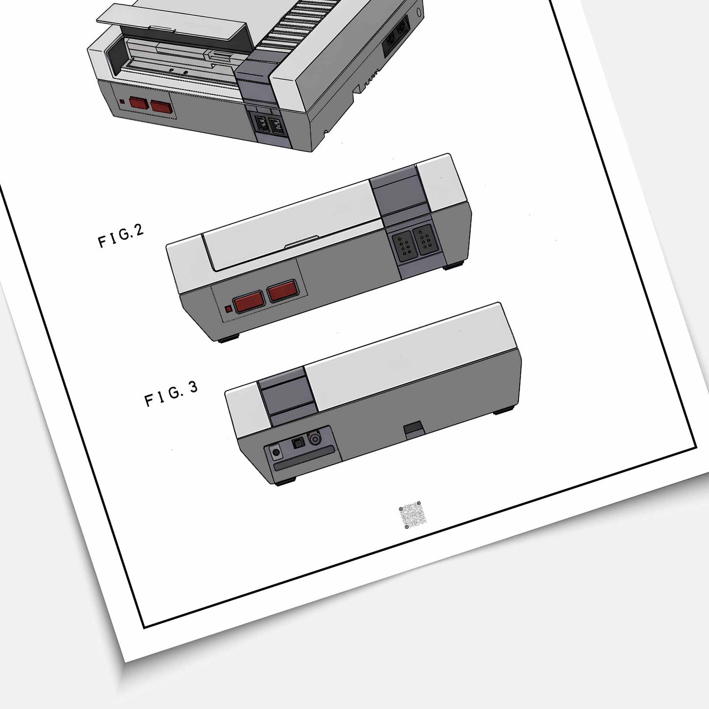 Affiche brevet Nintendo