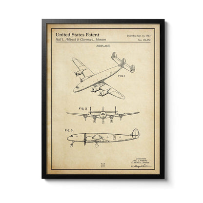 Affiche brevet Bombardier