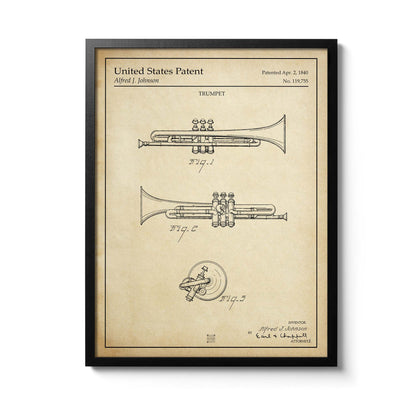 Affiche brevet Trompette