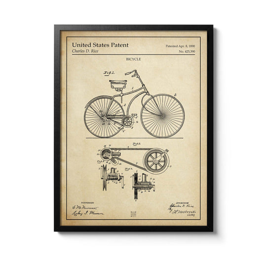 Affiche brevet Vélo