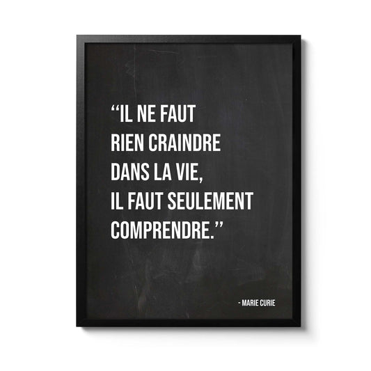 Affiche Marie Curie