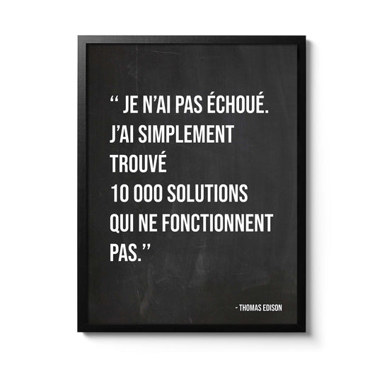 Affiche Thomas Edison