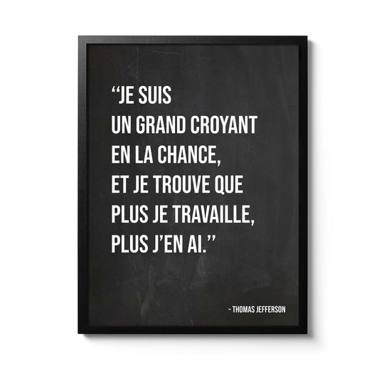 Affiche Thomas Jefferson