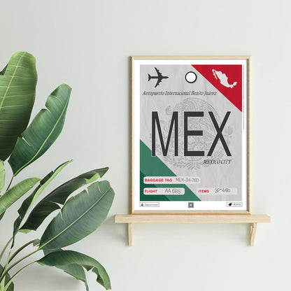 Affiche deco Mexico