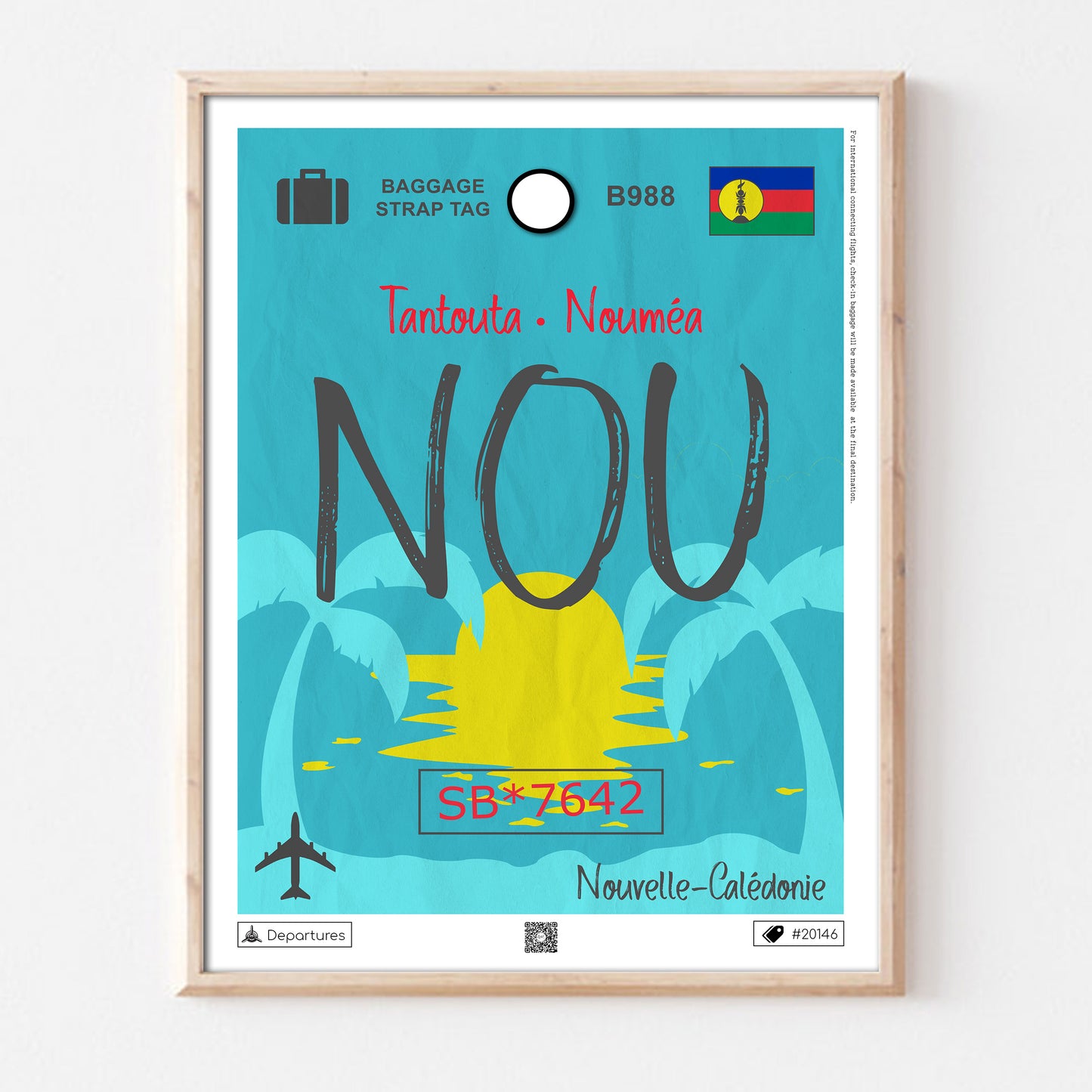 Poster Nouméa Nouvelle-Calédonie